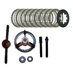 Energy One Clutches 1990-97 Big-Twin & 1991 to Present Sportster (XL) - Extra Plate Kit w/spring and Compression Tool Combo 